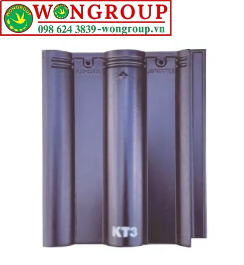 Ngói đen nâu tím