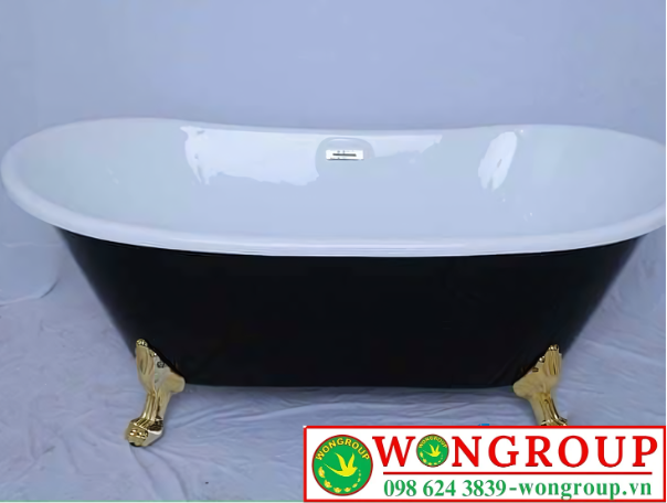 Bồn tắm ngồi chân rồng cao cấp màu xanh WonGroup NV-1506D