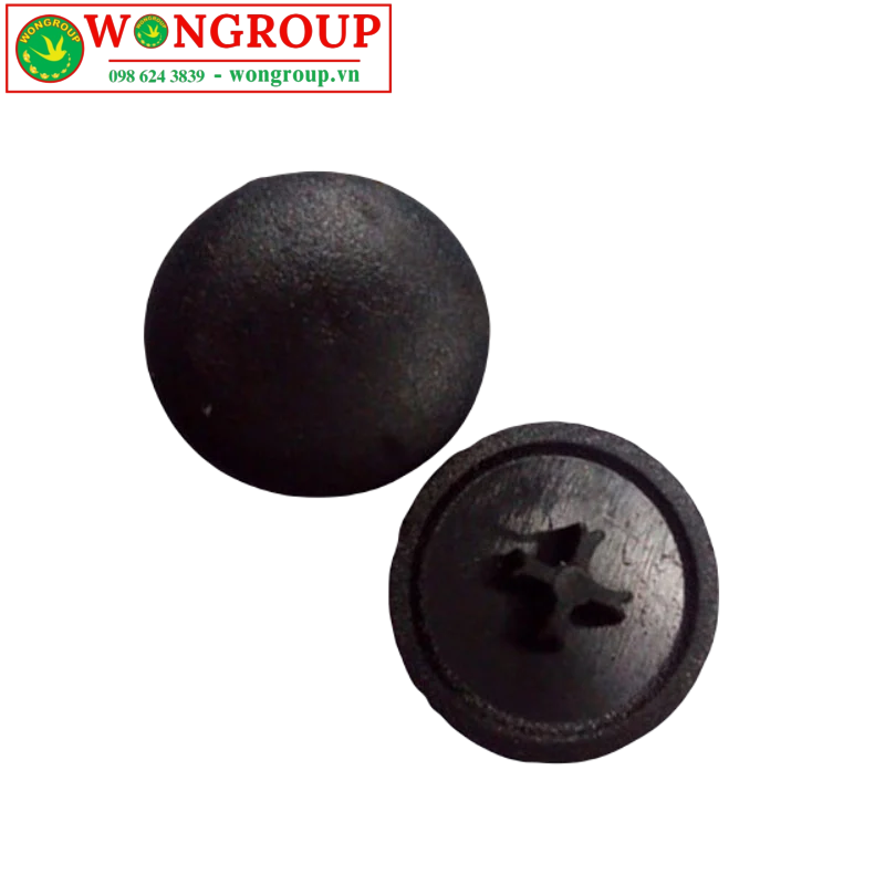 Nút chụp đen 17mm