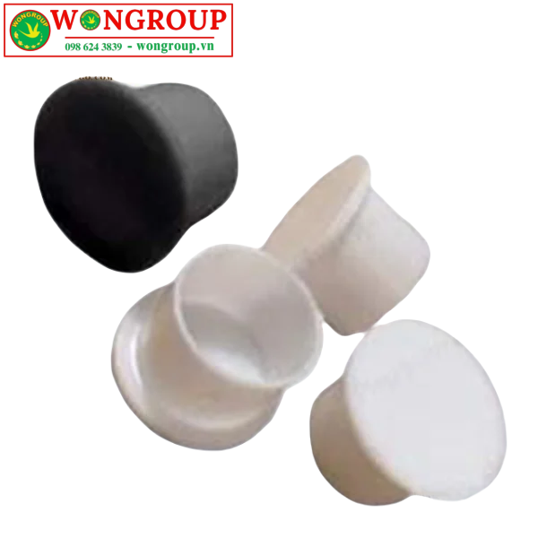 Nút nhựa tròn chụp bít lỗ khoét vít phi 12.5mm dài 15mm